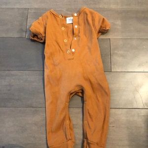 Orcas & Lucille 6-12 month Henley romper